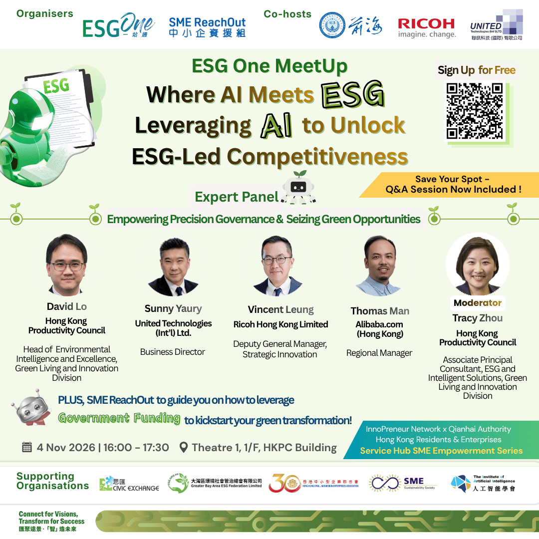 ESG One MeetUP - Where AI Meets ESG: Leveraging AI to Unlock ESG‑Led Competitiveness_KV