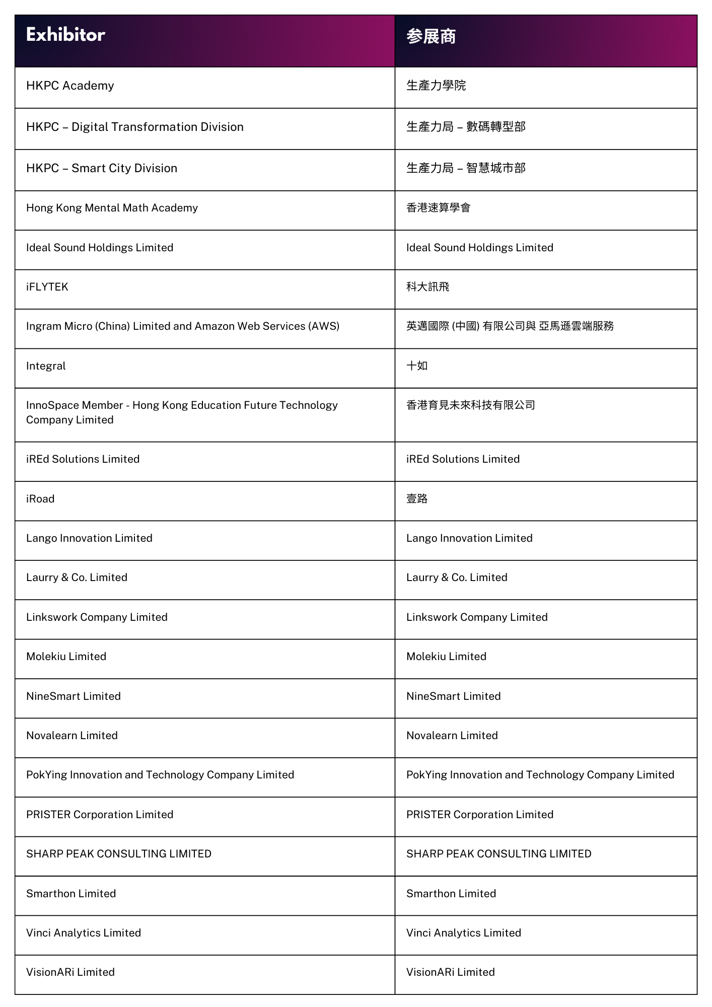 Exhibitor list 3 - logo