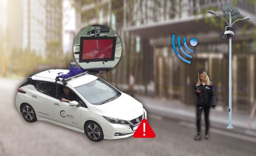 Roadside LiDAR and V2X Communication System
