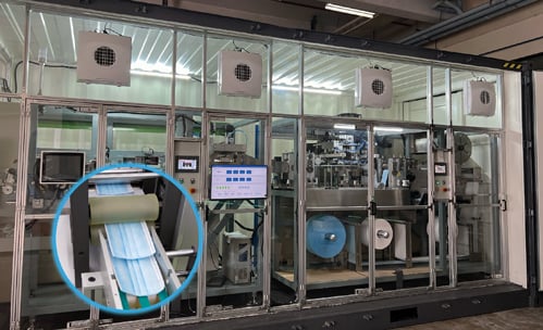 Smart Mask Production and Packaging System