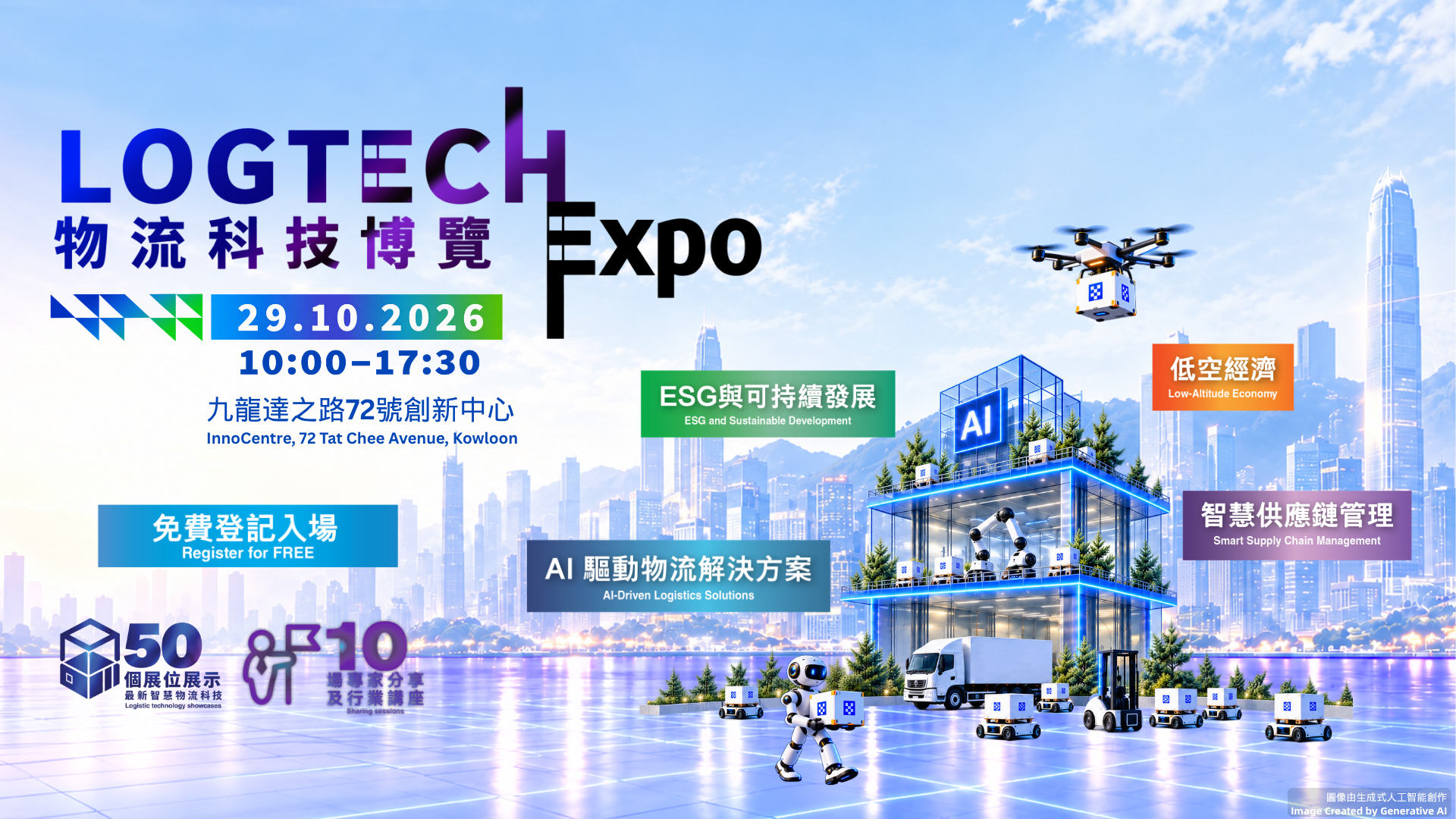 HKPC Logtech expo 2026_Banner