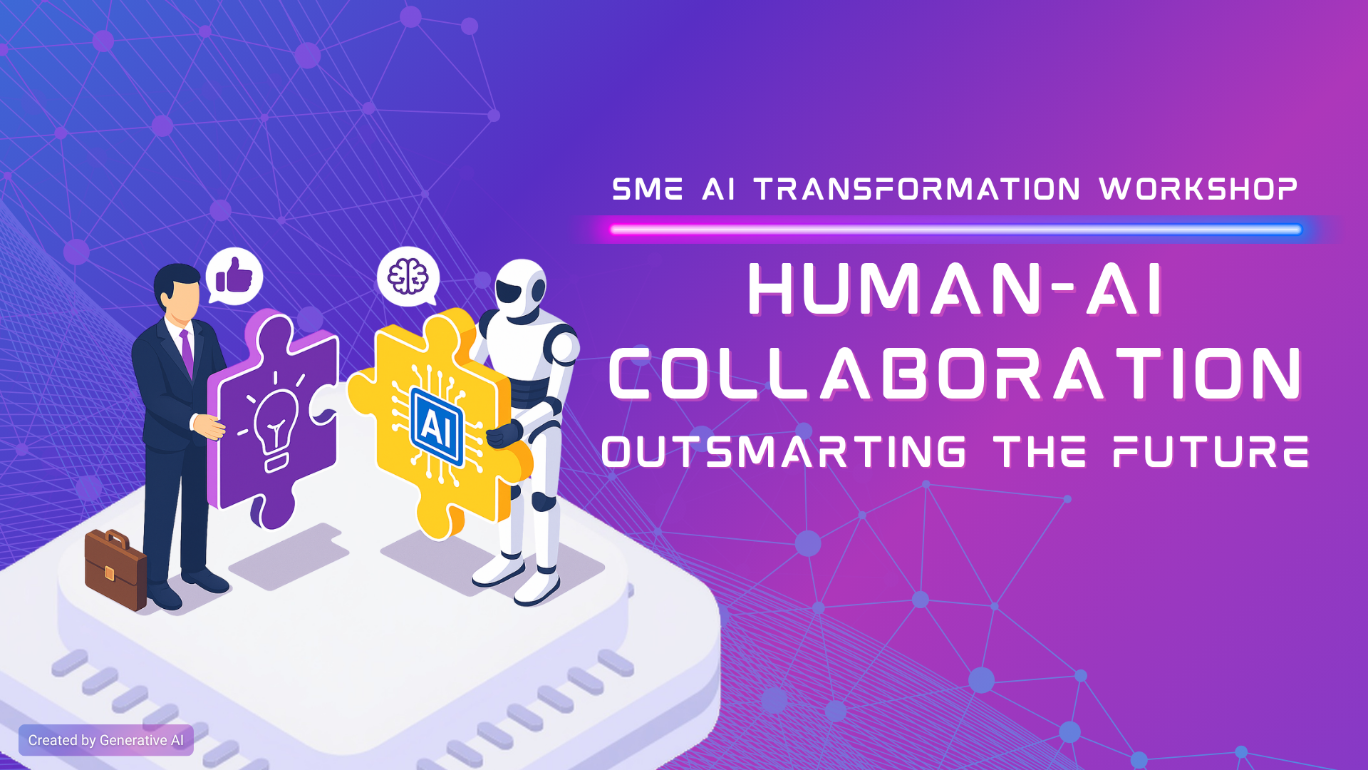 SME AI Transformation Workshop: Human-AI Collaboration, Outsmarting the Future_banner